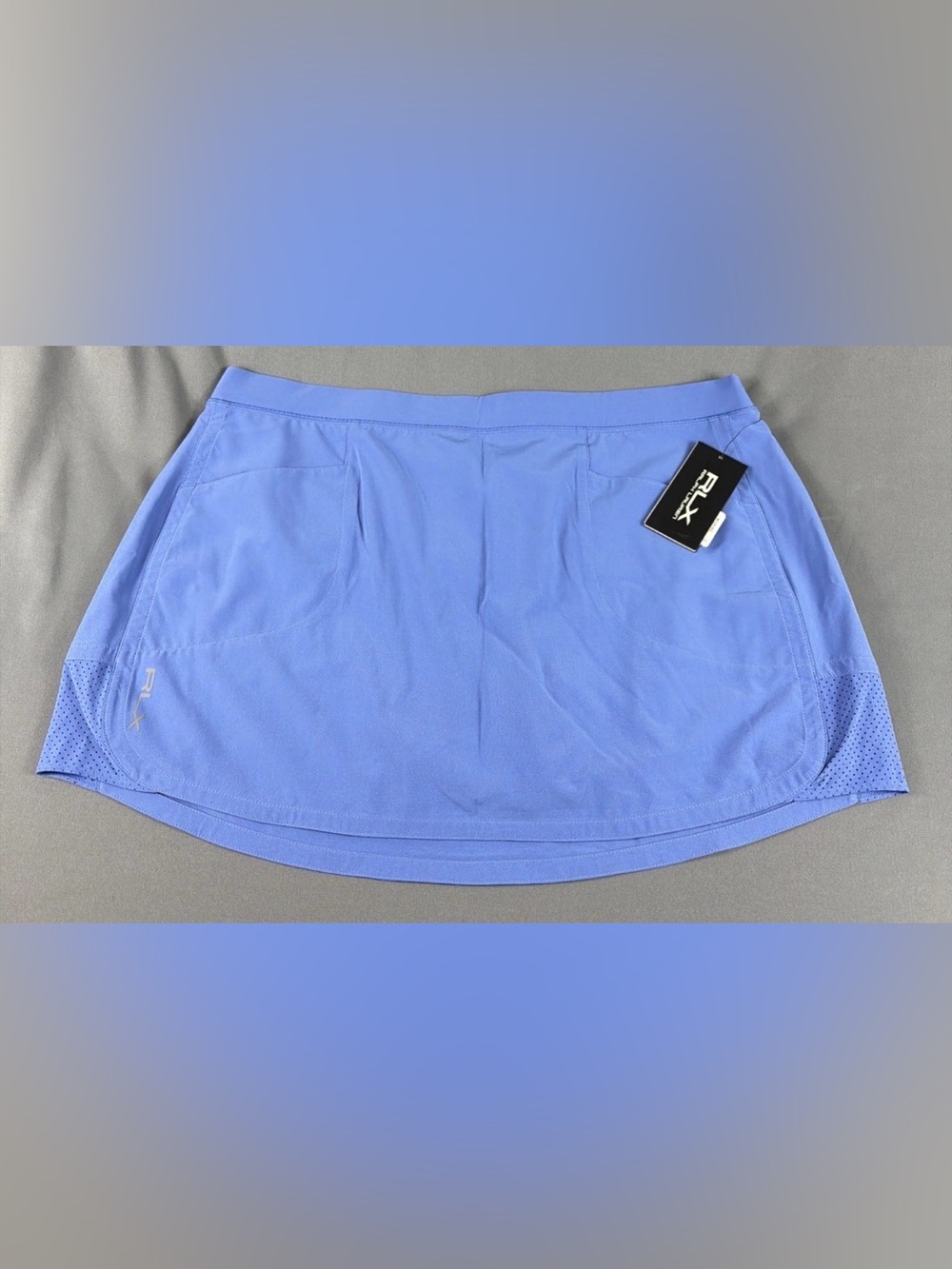 RLX Ralph Lauren Womens Golf Skort XL Blue Polyester Spandex NWT MSRP $138